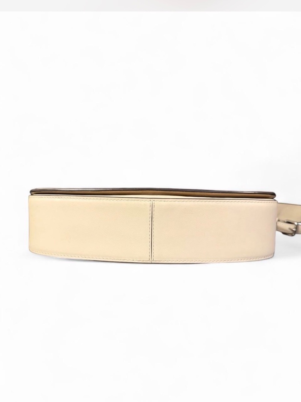 Coach Andrea Shoulder Bag (Style CT76B) in Chalk White - Picture 5 of 8